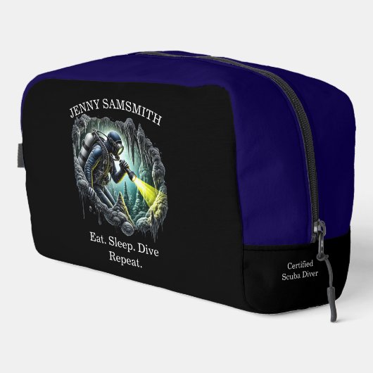 Deep Dive toilettas: plezier ontmoet functie! Toilettasje (Rechterhoek)