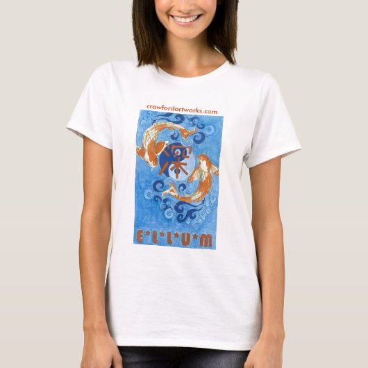 Deep Ellum Koi T-shirt (Voorkant)