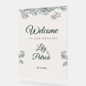 Deep emerald Green baby's breath  (Angle)