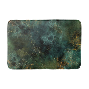 Deep Emerald Green Creative Badmat