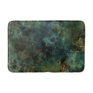 Deep Emerald Green Creative Badmat