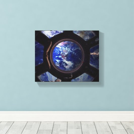 DEEP FAKE CANVAS AFDRUK (Insitu (Houten vloer))