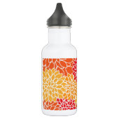 Deep Floral Art Waterfles (Links)