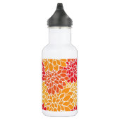 Deep Floral Art Waterfles (Rechts)