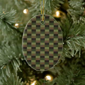 Deep Forest Color Combination Keramisch Ornament