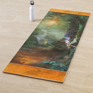 DEEP FOREST ELEMENTAL SPRITE YOGAMAT