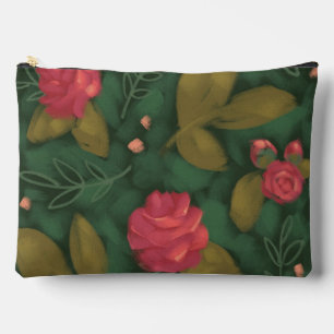 Deep Forest Floral Bag Etui