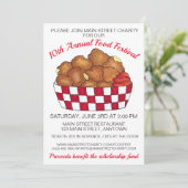 Deep Fried Cheese Curds Minnesota Wisconsin Food Kaart (Staand voorkant)