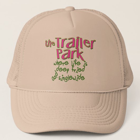 Deep Fried Singlewide Trucker Pet (Voorkant)