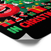 Deep In Christmas Srit Funny Ornament Poster (Hoek)