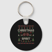 Deep In The Christmas Srit Couple Matching Christm Sleutelhanger (Voorkant)