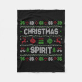 Deep In The Christmas Srit Matching Couples  Fleece Deken (Voorkant)