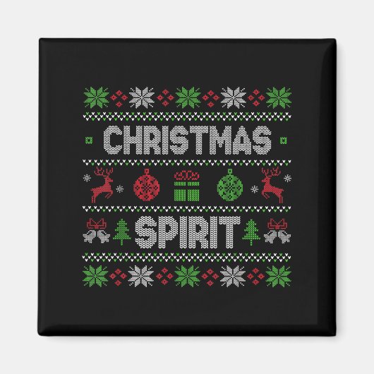 Deep In The Christmas Srit Matching Couples  Magneet (Voorkant)