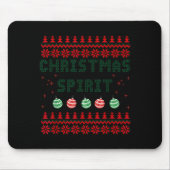 Deep In The Christmas Srit Matching Couples Ugly Muismat (Voorkant)