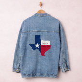 Deep in the Heart of Texas flag Denim Jacket (Hangar)