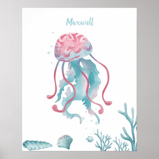 Deep Jellyfish Love  Poster (Voorkant)