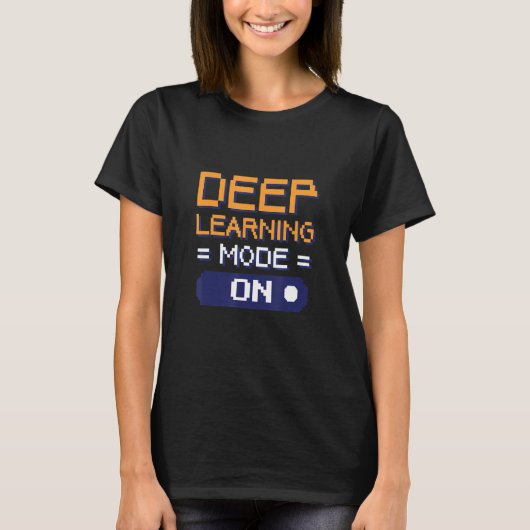 Deep Learning Mode on Software Data Engineers T-shirt (Voorkant)