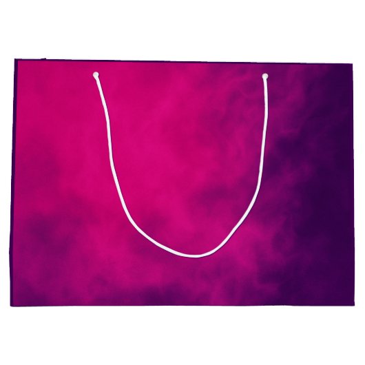 Deep Magenta Paarse Gift Bag –  Groot Cadeauzakje (Achterkant)