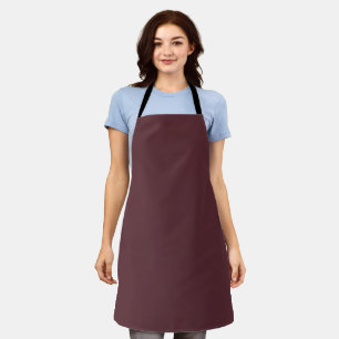 Deep Maroon Solid Color Schort