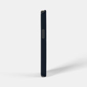 Deep navy pink aangepaste naam iPhone hoesje (Rechterkant)