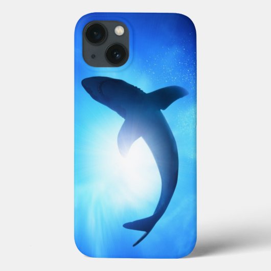 Deep Ocean Shark Silhouette Case-Mate iPhone Case (Achterkant)