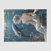 Deep Ocean Symphony - Decoupage - Tissuepapier (Voorkant)