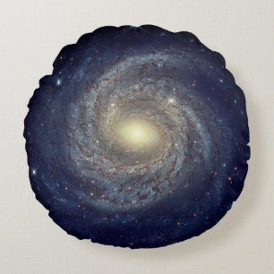 Deep Outer Space Galaxy Rond Kussen