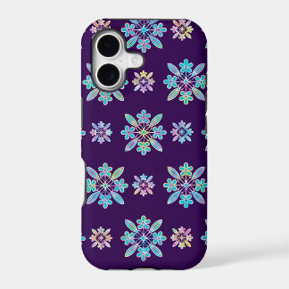 Deep Paars Hawaiian Quilt Pattern Hoesje