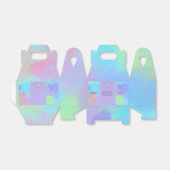 Deep Paarse Soft Wedding Stuff Bedankdoosjes (Uitgevouwen)