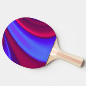 Deep Paarse Swirl Tafeltennisbatje (Zijkant)