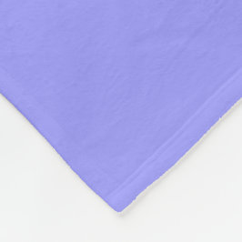 Deep Periwinkle Fleece Blanket