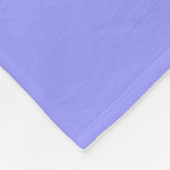 Deep Periwinkle Fleece Blanket Deken (Hoek)