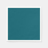 Deep Petrol Party Napkins Servet (Voorkant)