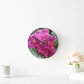 Deep Pink Vanda Orchid Ronde Klok (Huis)