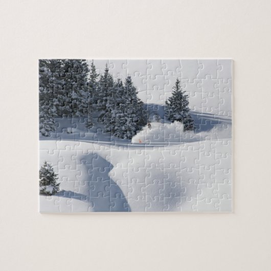 Deep Powder Day Legpuzzel (Horizontaal)