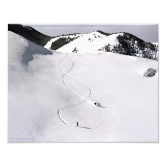 Deep Powder Foto Afdruk