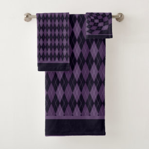 Deep Purple Argyle