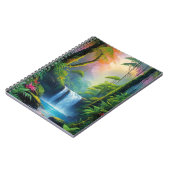 Deep Rainforest Waterval Notitieboek (Linkerzijde)