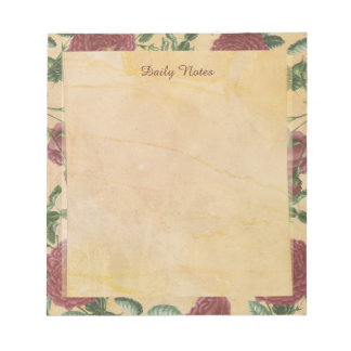 Deep Red Camellias Notitieblok