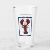 Deep Red Lobster Glas (Achterkant)