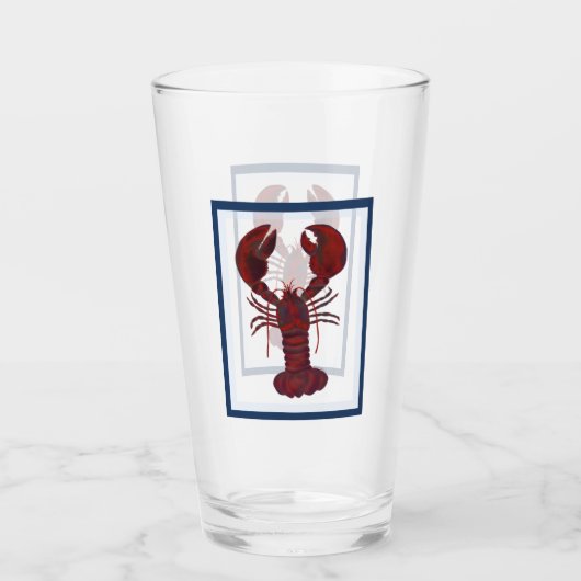 Deep Red Lobster Glas (Voorkant)