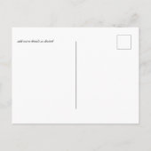 Deep Red Navy Floral Eucalyptus Greenery Wedding Briefkaart (Achterkant)