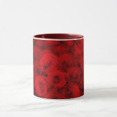 Deep Red Roses Art Mok Cup (Midden)