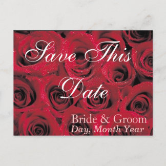 Deep Red Roses Red het Date Briefkaart (1)