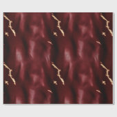 Deep Red Southwest Koeienhuid Cadeaupapier (Vlak)