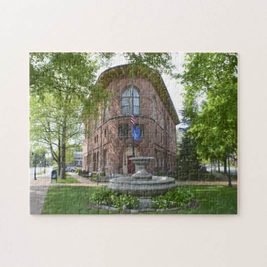 Deep River Town Hall Puzzle Legpuzzel (Horizontaal)
