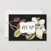 Deep Roos Magnolia Wedding RSVP (Achterkant)