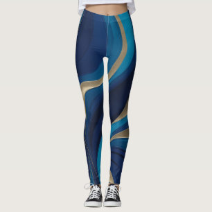 Deep royal blue leggings