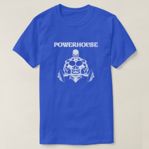 DEEP ROYAL TRAIN POWERHOUSE Heren BASISMODEL T-shirt