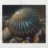 Deep Sea Urchin Bier Etiket (Enkel label)